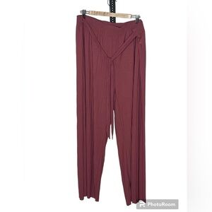 Rouge Dusty RoseWide Leg Pants Sz 4X